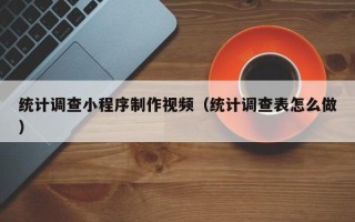 慈利统计调查小程序制作视频（统计调查表怎么做）